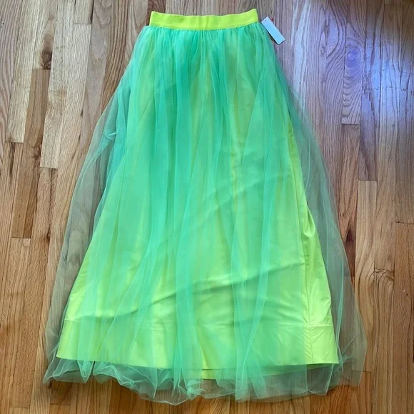 NWT Alice + Olivia Catrina Flared Tulle Maxi Gown Skirt - Picture 2 of 3